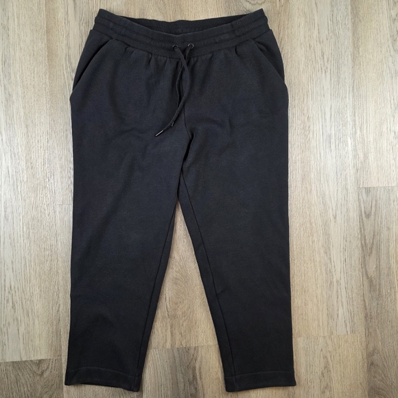 Athleta Cozy Karma Zip Ankle Pants Size L - Picture 3 of 9